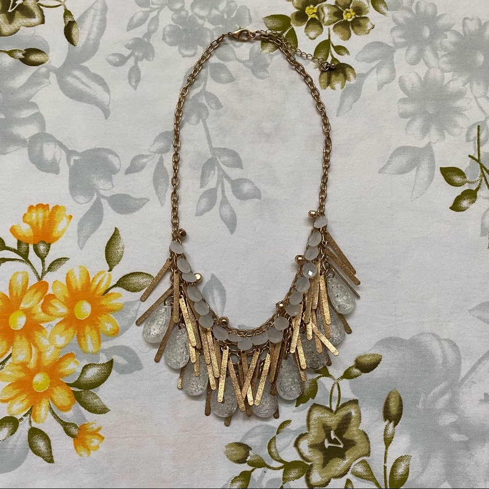 Unique Gold Statement Necklace